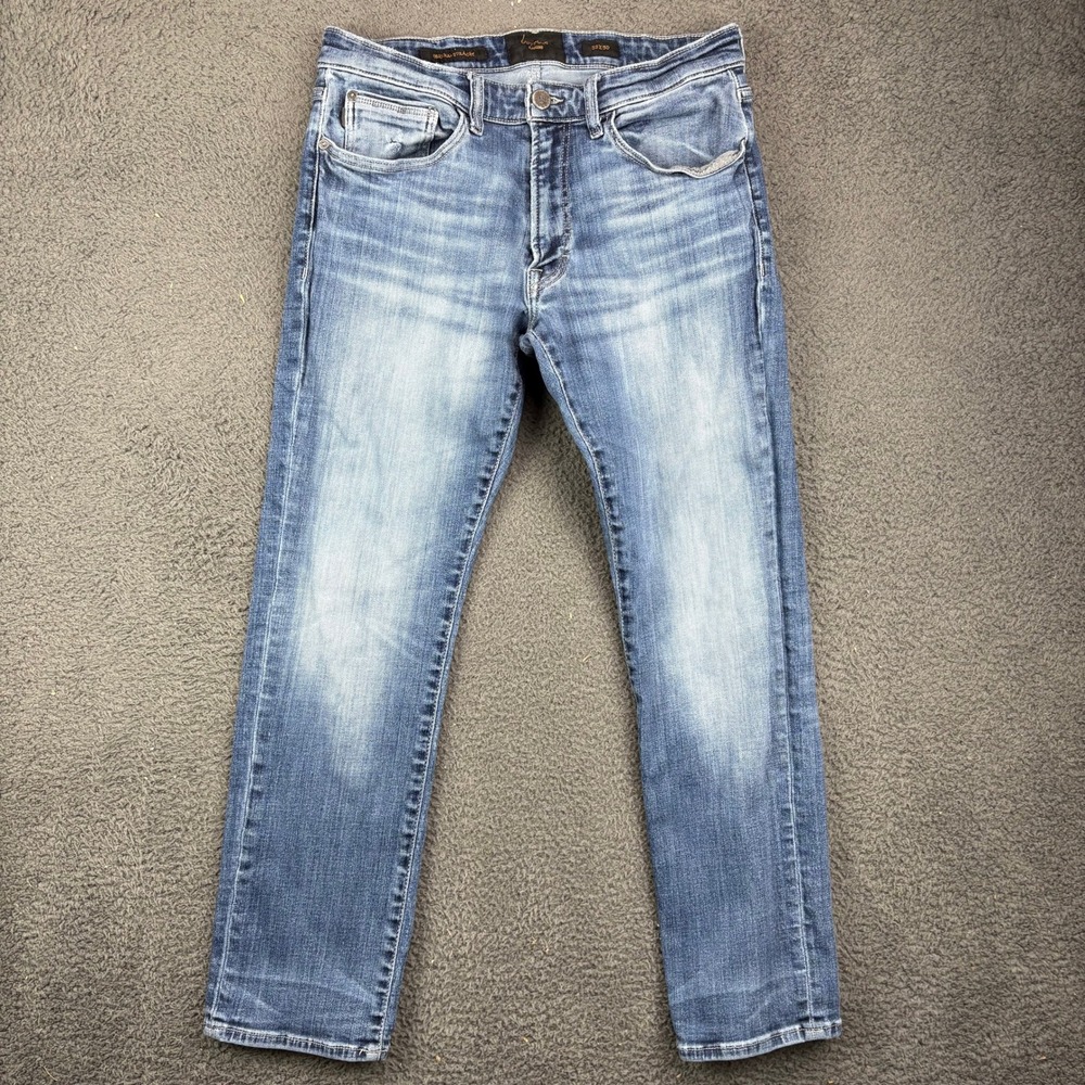 Outpost Makers Original Straight Leg Blue Jeans Mens 32x30 Medium Wash Denim